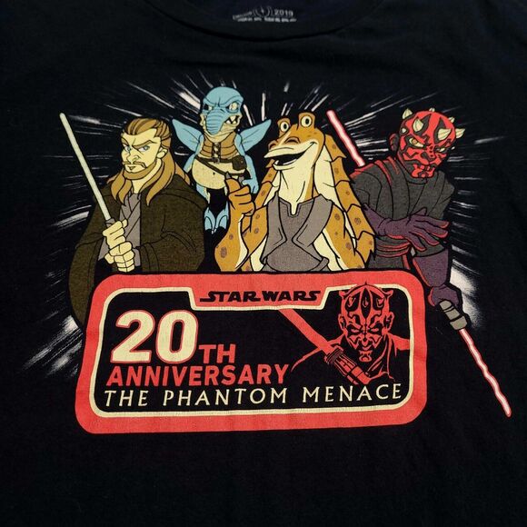 Star Wars 20th Anniversary Phantom Menace Chicago 2019 T-Shirt Size L EUC - Picture 7 of 8